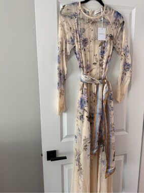 ZIMMERMANN Luna belted maxi dress